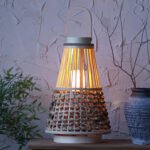 Cattail Candle Lamp