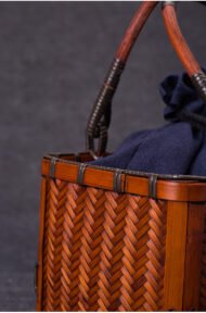 Woven bamboo basket - Image 5