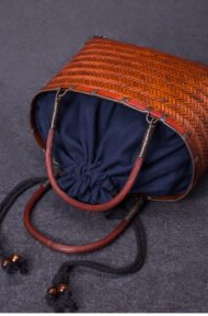 Handmade bamboo bag - Image 4