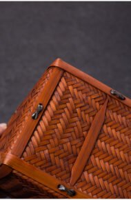 Bamboo basket bag - Image 5