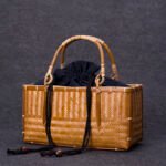 Handmade bamboo bag