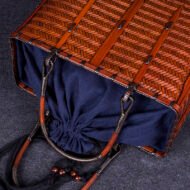 Woven bamboo basket - Image 4